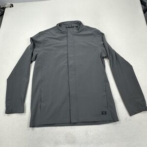 Travis Mathew There's My Guy Jacket Mens Large Gray Full Zip Golf Performance